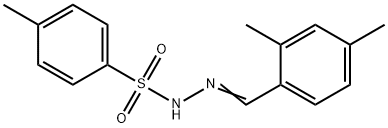 N-[(E)-(2,4-dimethylphenyl)methylideneamino]-4-methylbenzenesulfonamide Struktur