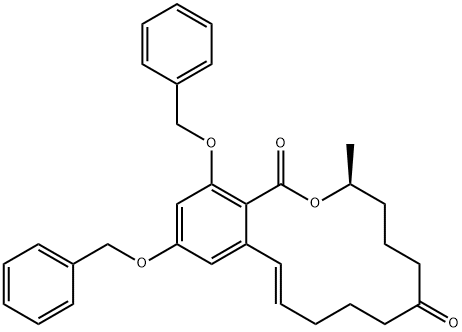 (2E,11S)-11-methyl-15,17-bis(phenylmethoxy)-12-oxabicyclo[12.4.0]octadeca-1(14),2,15,17-tetraene-7,13-dione