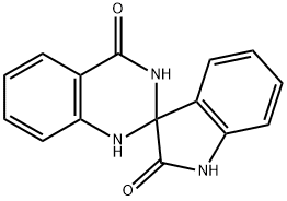 spiro[1,3-dihydroquinazoline-2,3'-1H-indole]-2',4-dione Struktur