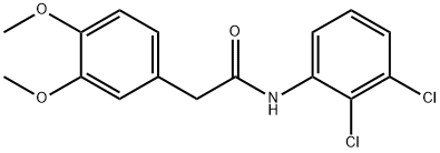 N-(2,3-dichlorophenyl)-2-(3,4-dimethoxyphenyl)acetamide Struktur