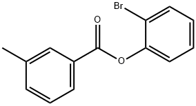 (2-bromophenyl) 3-methylbenzoate Struktur