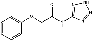 2-phenoxy-N-(2H-tetrazol-5-yl)acetamide Struktur