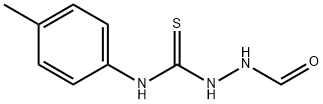 N-[(4-methylphenyl)carbamothioylamino]formamide Struktur