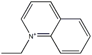 1-ethylquinolin-1-ium Struktur