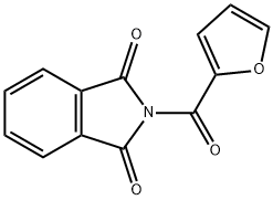 2-(furan-2-carbonyl)isoindole-1,3-dione Struktur