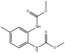 methyl N-[2-(methoxycarbonylamino)-4-methylphenyl]carbamate Struktur