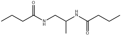 N-[2-(butanoylamino)propyl]butanamide Struktur