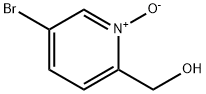 (5-bromo-1-oxypyridin-2-yl)methanol Struktur