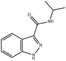 N-propan-2-yl-1H-indazole-3-carboxamide Struktur