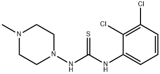 1-(2,3-dichlorophenyl)-3-(4-methylpiperazin-1-yl)thiourea Struktur