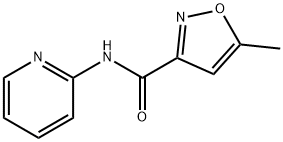 5-methyl-N-pyridin-2-yl-1,2-oxazole-3-carboxamide Struktur