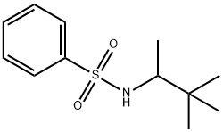 N-(3,3-dimethylbutan-2-yl)benzenesulfonamide Struktur