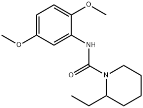 N-(2,5-dimethoxyphenyl)-2-ethylpiperidine-1-carboxamide Struktur