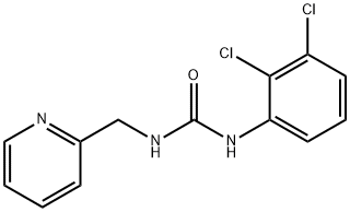 1-(2,3-dichlorophenyl)-3-(pyridin-2-ylmethyl)urea Struktur