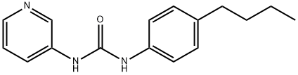 1-(4-butylphenyl)-3-pyridin-3-ylurea Struktur