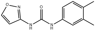 1-(3,4-dimethylphenyl)-3-(1,2-oxazol-3-yl)urea Struktur