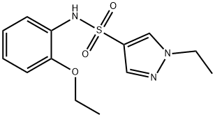 N-(2-ethoxyphenyl)-1-ethylpyrazole-4-sulfonamide Struktur