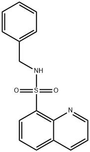 N-benzylquinoline-8-sulfonamide Struktur