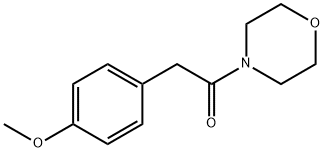 2-(4-methoxyphenyl)-1-morpholin-4-ylethanone Struktur