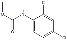 methyl N-(2,4-dichlorophenyl)carbamate Struktur