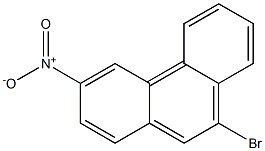 9-bromo-3-nitrophenanthrene Struktur