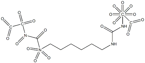 1-(2-octoxyethyl)-3-[6-(2-octoxyethylcarbamoylamino)hexyl]urea Struktur