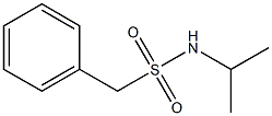 1-phenyl-N-propan-2-ylmethanesulfonamide Struktur