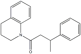 1-(3,4-dihydro-2H-quinolin-1-yl)-3-phenylbutan-1-one Struktur