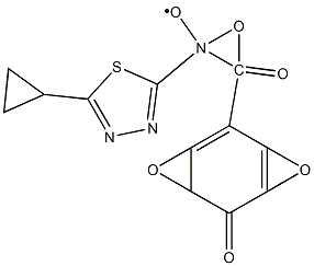 N-(5-cyclopropyl-1,3,4-thiadiazol-2-yl)-4-pentoxybenzamide Struktur