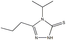 4-propan-2-yl-3-propyl-1H-1,2,4-triazole-5-thione Struktur