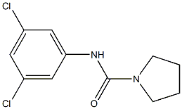 N-(3,5-dichlorophenyl)pyrrolidine-1-carboxamide Struktur