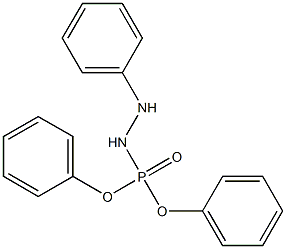 1-diphenylphosphoryl-2-phenylhydrazine Struktur