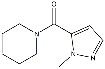 (2-methylpyrazol-3-yl)-piperidin-1-ylmethanone Struktur