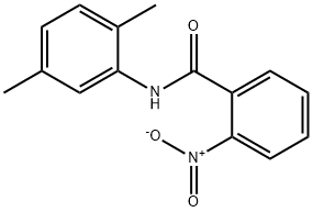 N-(2,5-dimethylphenyl)-2-nitrobenzamide Struktur