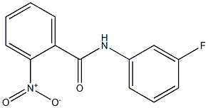 N-(3-fluorophenyl)-2-nitrobenzamide Struktur