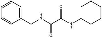 N-benzyl-N'-cyclohexyloxamide Struktur