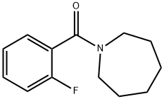 azepan-1-yl-(2-fluorophenyl)methanone Struktur