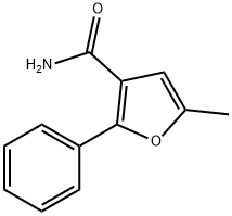 5-methyl-2-phenylfuran-3-carboxamide Struktur