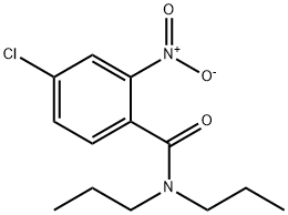 4-chloro-2-nitro-N,N-dipropylbenzamide Struktur