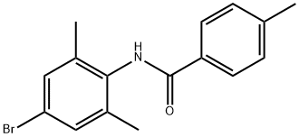 N-(4-bromo-2,6-dimethylphenyl)-4-methylbenzamide Struktur