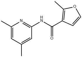 N-(4,6-dimethylpyridin-2-yl)-2-methylfuran-3-carboxamide Struktur