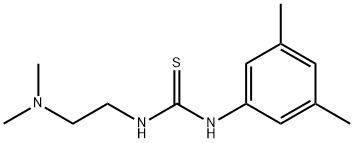 1-[2-(dimethylamino)ethyl]-3-(3,5-dimethylphenyl)thiourea Struktur