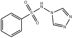 N-(1,2,4-triazol-4-yl)benzenesulfonamide Struktur