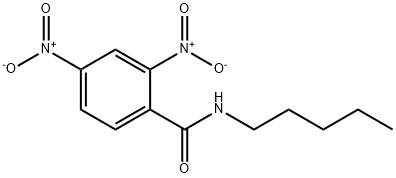 2,4-dinitro-N-pentylbenzamide Struktur