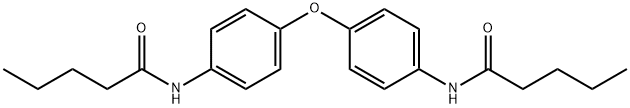 N-[4-[4-(pentanoylamino)phenoxy]phenyl]pentanamide Struktur