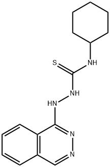 1-cyclohexyl-3-(phthalazin-1-ylamino)thiourea Struktur