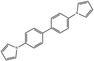 1-[4-(4-pyrrol-1-ylphenyl)phenyl]pyrrole Struktur