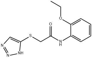 N-(2-ethoxyphenyl)-2-(2H-triazol-4-ylsulfanyl)acetamide Struktur