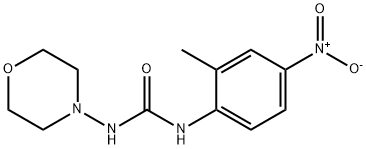 1-(2-methyl-4-nitrophenyl)-3-morpholin-4-ylurea Struktur