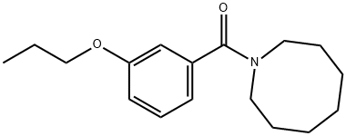 azocan-1-yl-(3-propoxyphenyl)methanone Struktur